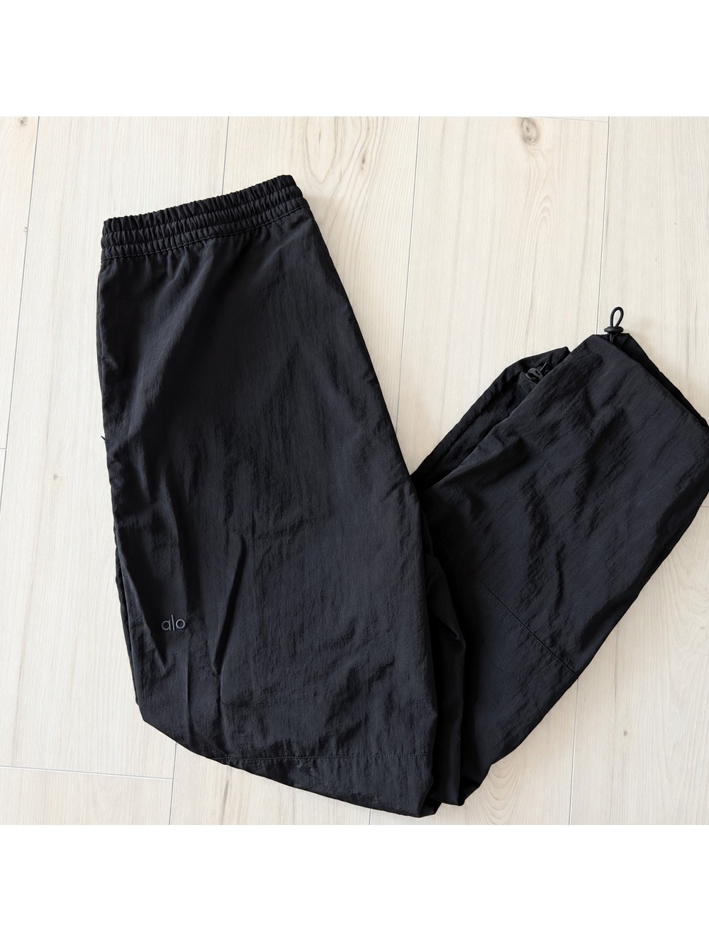 Alo Takeaway Track Pant Joggers Black Size Medium Retail $148